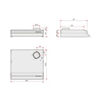 Flexit Facet E/F Kjøkkenvifte