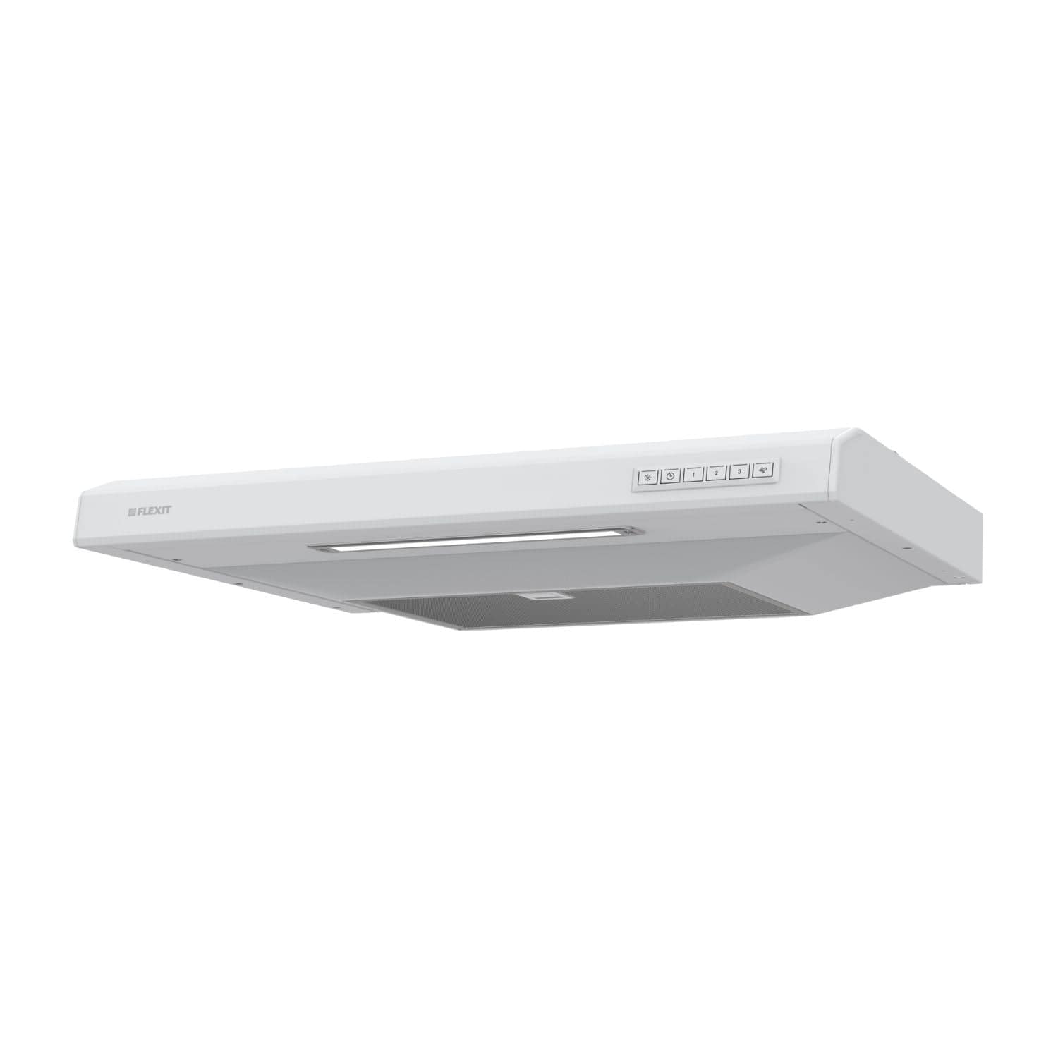 Flexit Facet-M Kjøkkenvifte Hvit / 60cm Flexit Kjøkkenvifte FL-118693