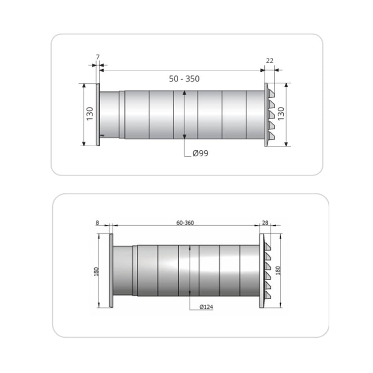 Flexit K Friskluftsventil