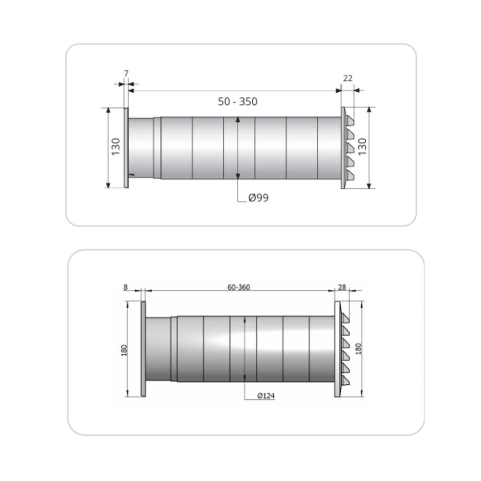 Flexit K Friskluftsventil Flexit