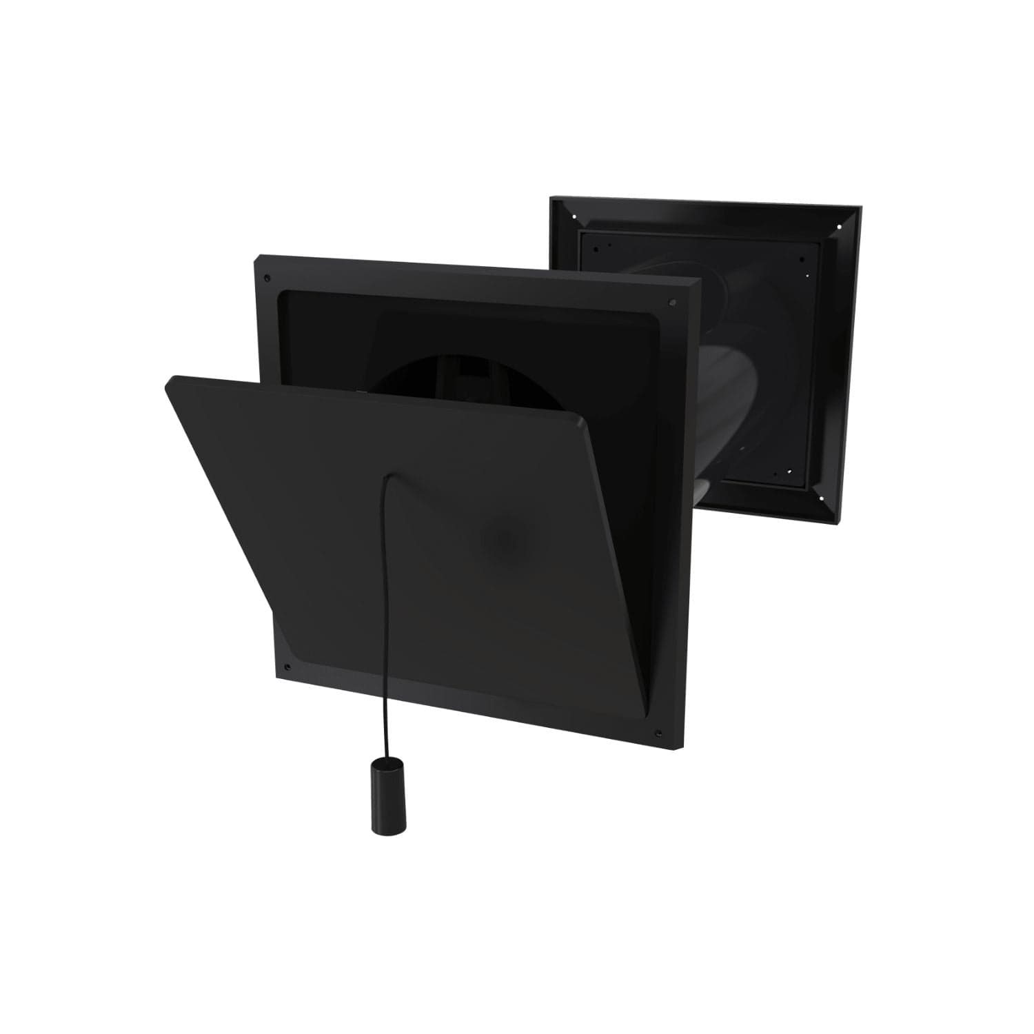 Flexit K Friskluftsventil Svart / Ø125mm Flexit FL-119838