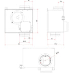 Flexit KVEC 125 Kanalvifte