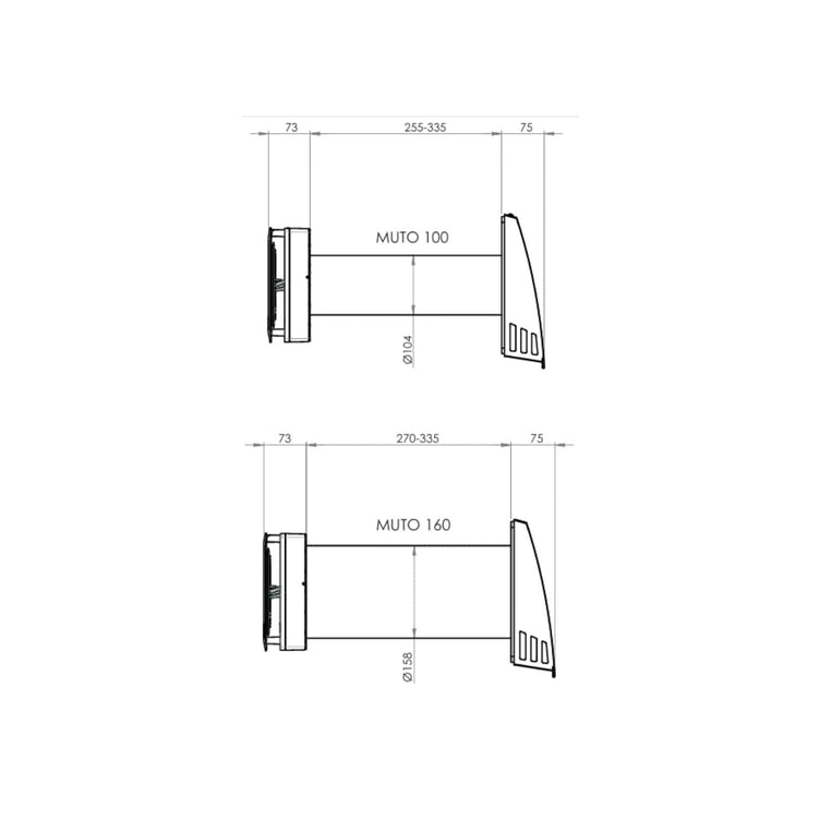 Flexit Muto Romventilator