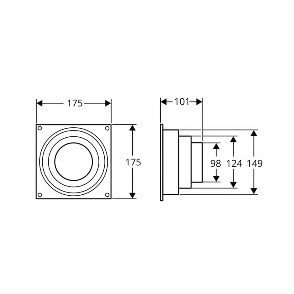 Flexit Overgangsstykke Hvit Flexit FL-02715