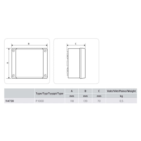 Flexit P1000 Trykkregulator Konstant