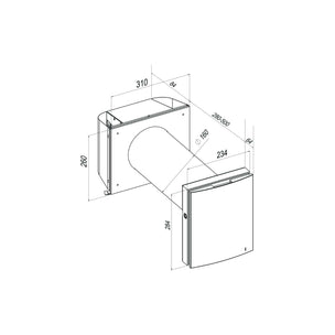 Flexit Roomie Dual Romventilator