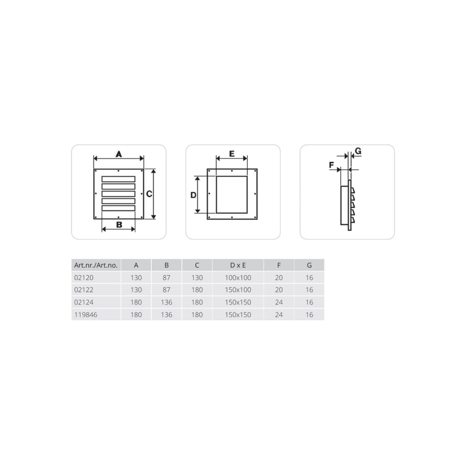 Flexit Sjalusirist Plast med Karm Flexit