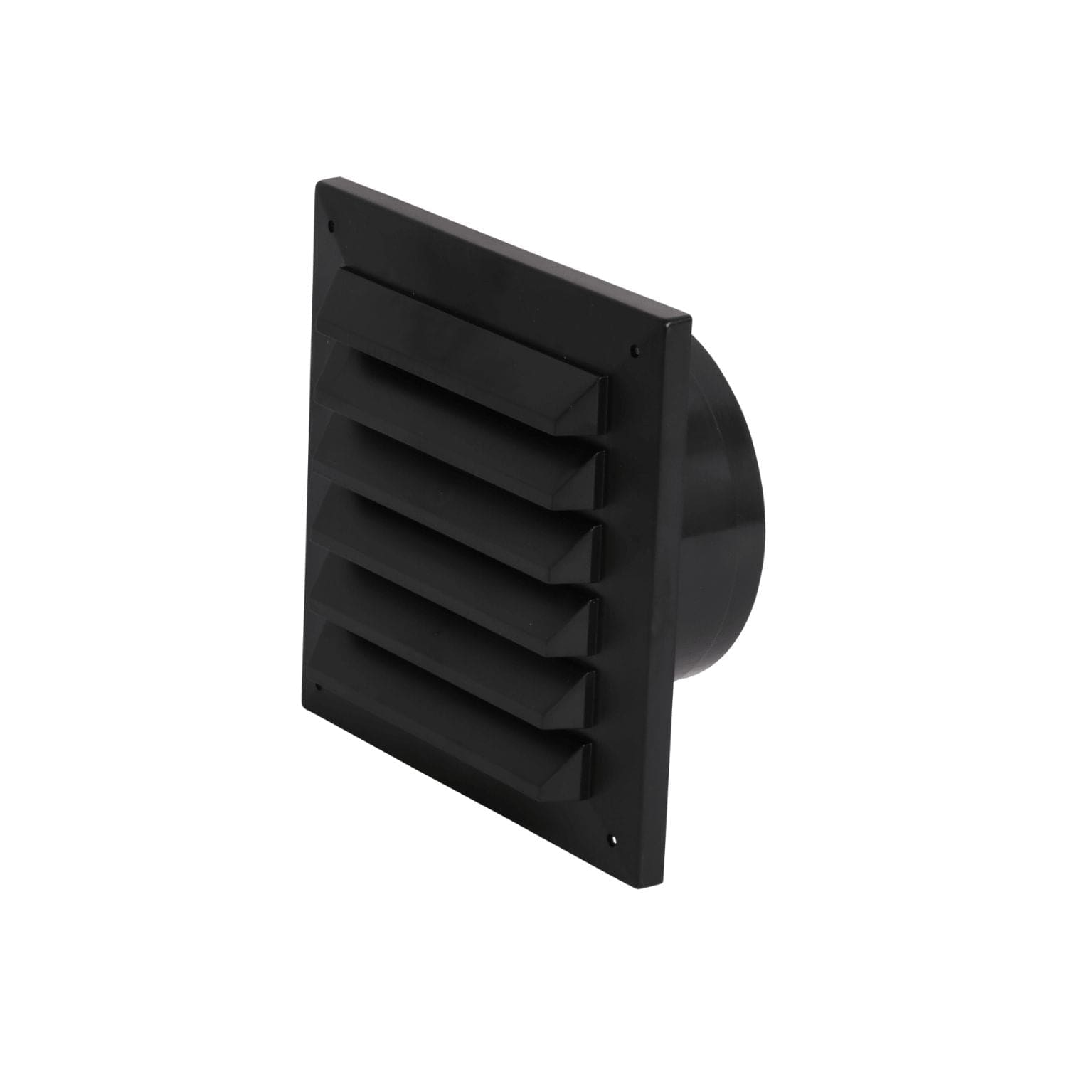 Flexit Sjalusirist Plast med Rund Stuss Svart / Ø125mm Flexit FL-118513