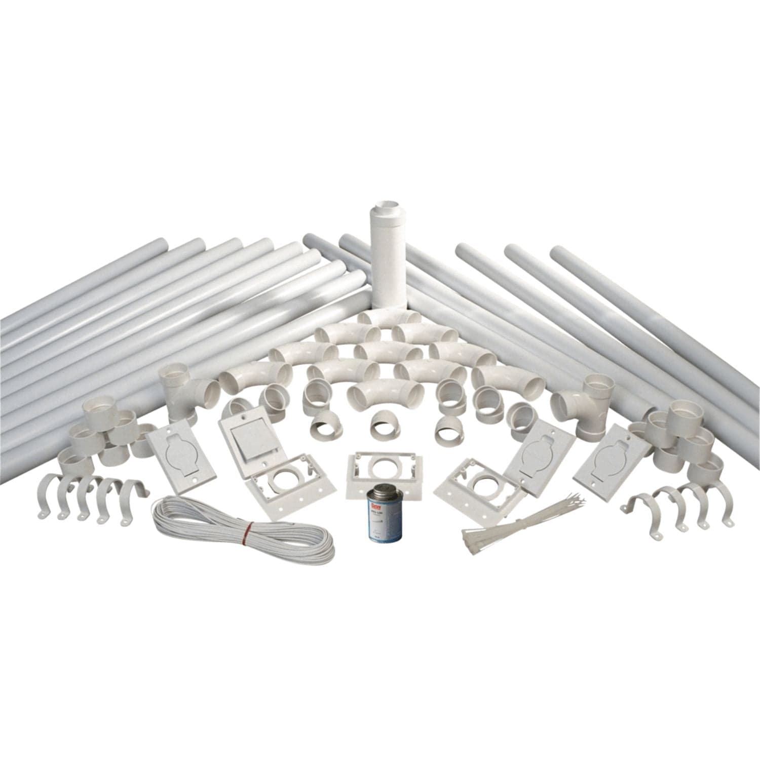 Flexit Sugekontakt Rørpakke 17m Flexit Rør og tilbehør FL-03400