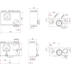 Flexit SVEC C/R Skapvifte