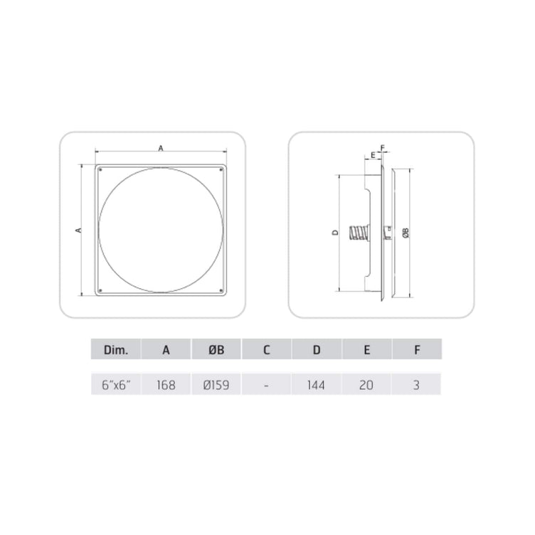Flexit Tallerkenventil 4 Karm