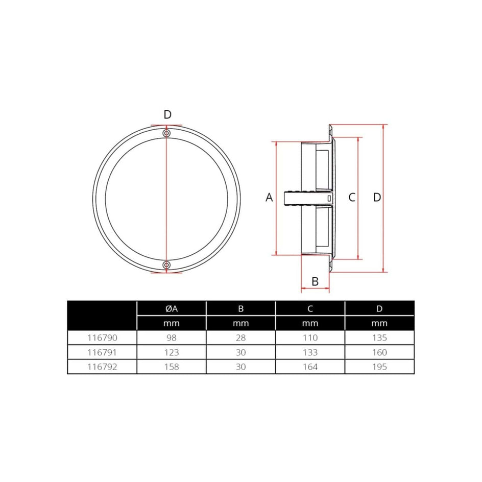 Flexit TVR Tallerkenventil Flexit