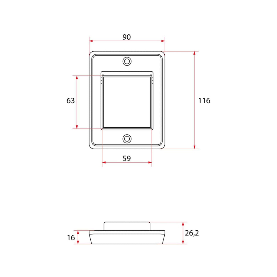 Flexit Utblåsningsventil Automatisk lukking Flexit Rør og tilbehør
