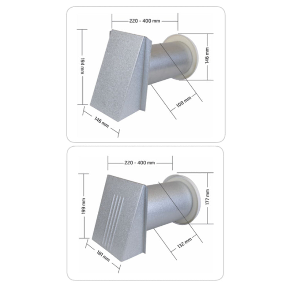 Flexit VH Friskluftsventil Flexit
