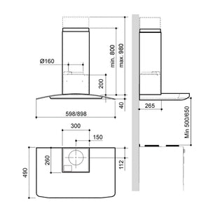 Flexit Vision-M Kjøkkenvifte