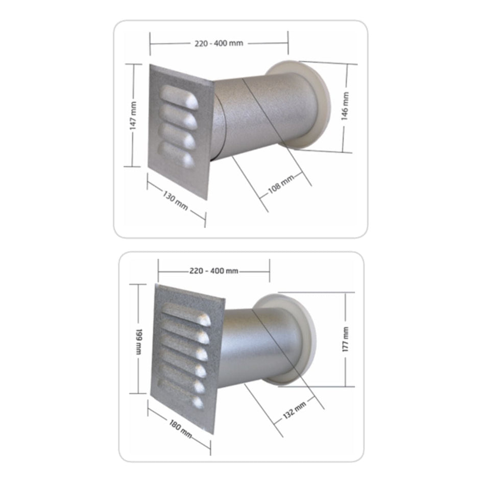 Flexit VV Friskluftsventil Flexit