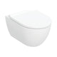 Geberit Acanto TurboFlush Rimfree Vegghengt toalett Hvit Geberit Vegghengt toalett GRO-6123001