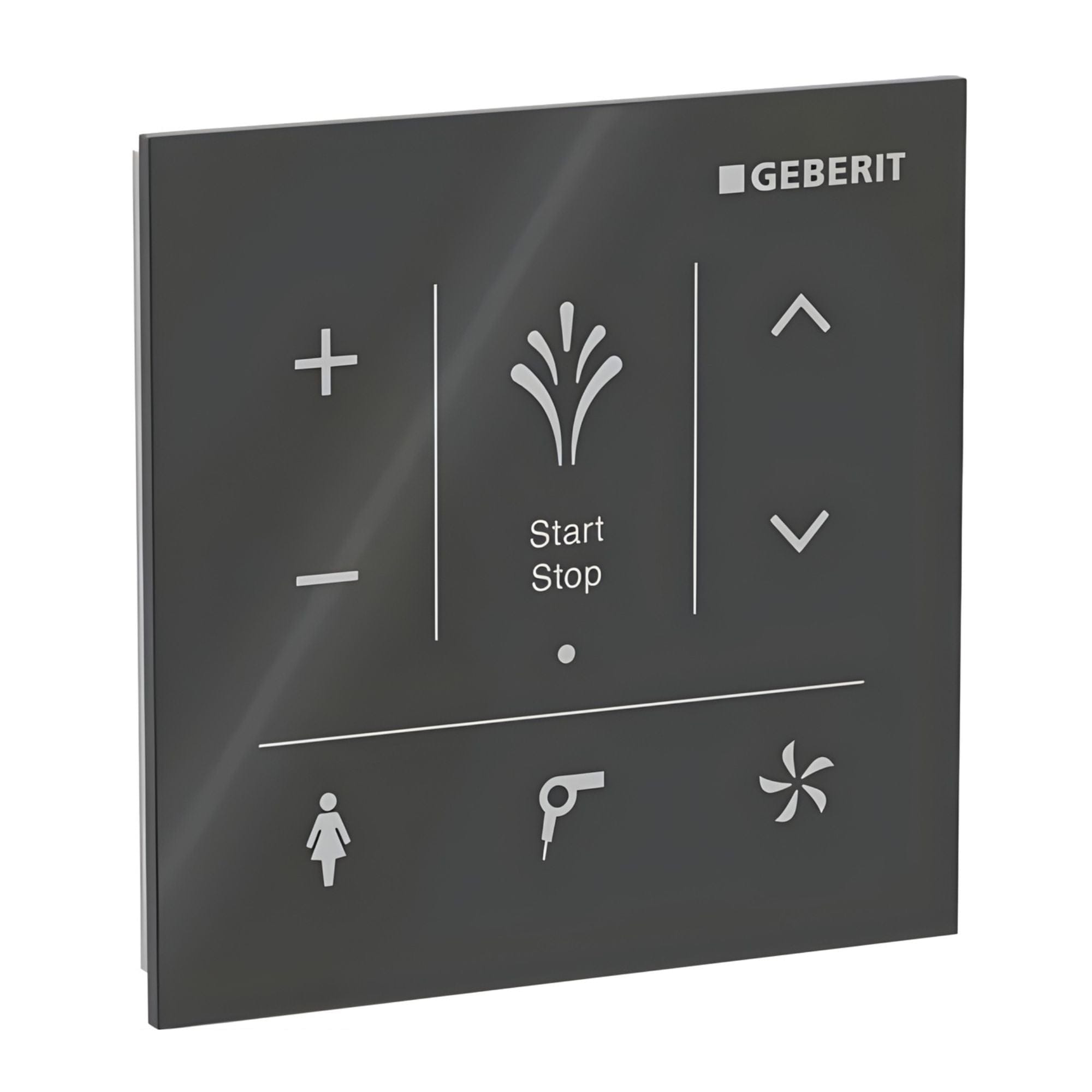 Geberit AquaClean Veggpanel for Mera og Tuma Svart Geberit Tilbehør toalett GE-6165806