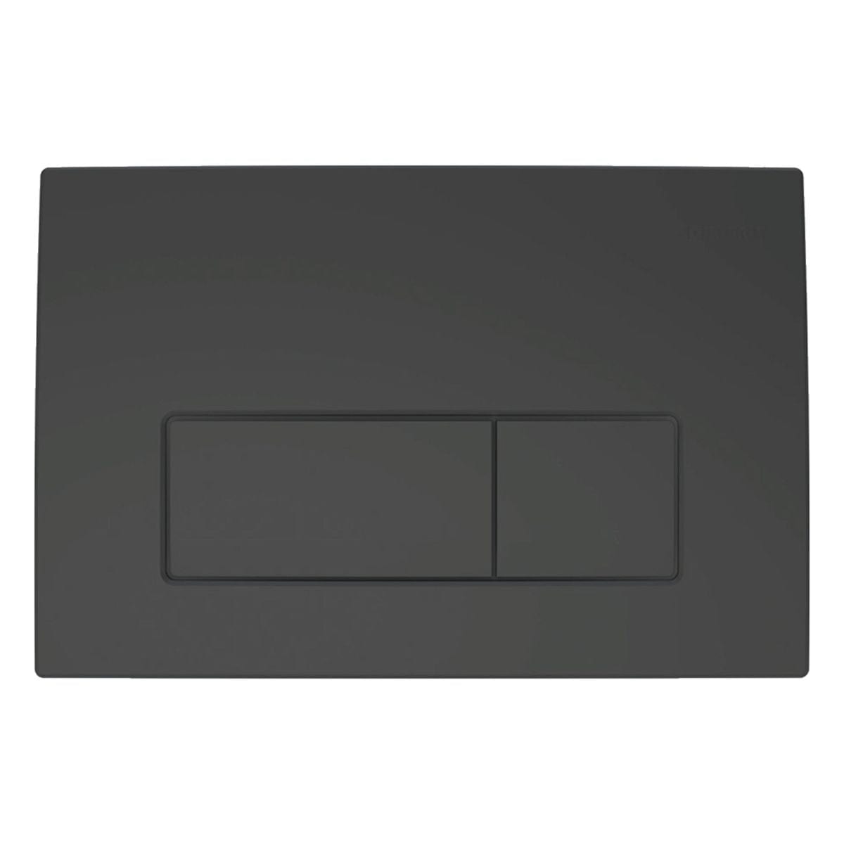 Geberit Delta 50 Betjeningsplate Dobbelskyll Svart matt Geberit Betjeningsplate og trykknapper GRO-6166686