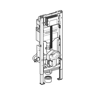 Geberit Duofix Sigma Innbyggingssisterne til høydejustering