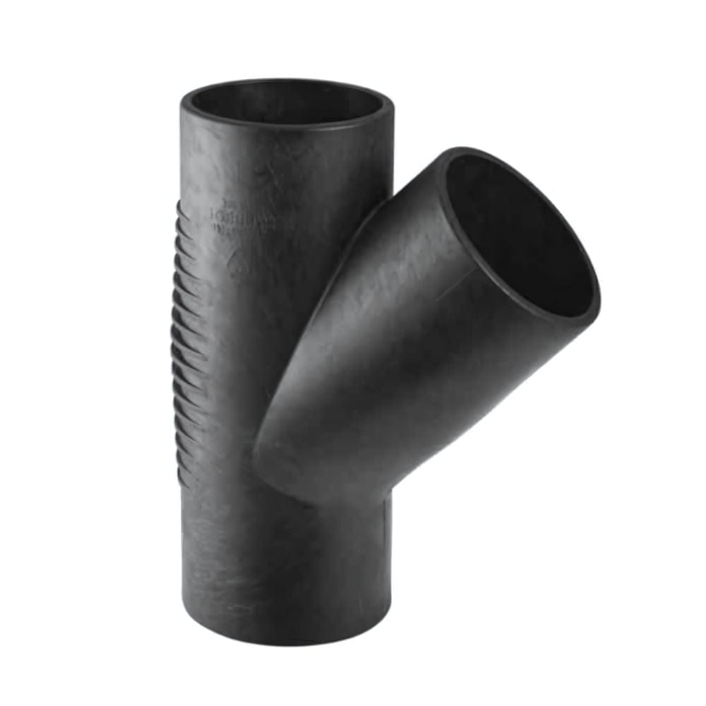 Geberit Grenrør PE, Silent 75x56mm / 45° Geberit Rørdeler avløp GRO-2294209