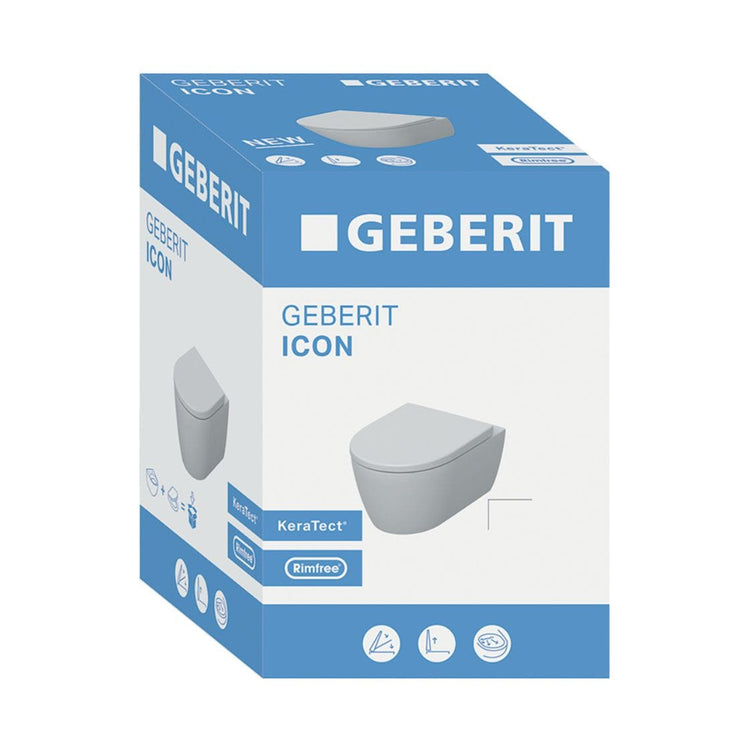Geberit iCon Rimfree Vegghengt toalett