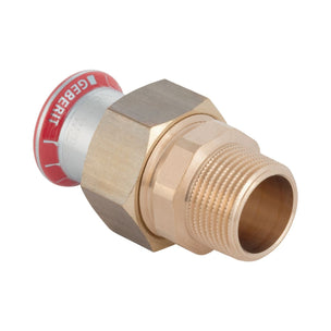 Geberit Mapress galvanisert Tippunion med utvendige gjenger Pressfitting