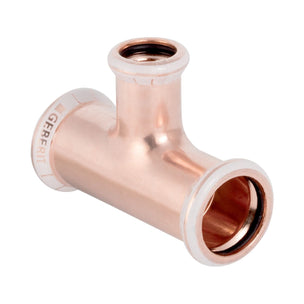 Geberit Mapress kobber T-rør redusert Pressfitting