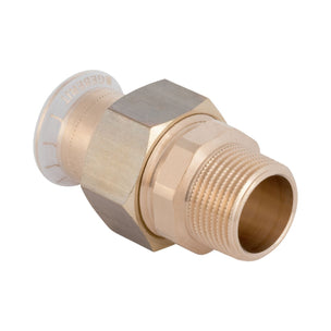 Geberit Mapress kobber Tippunion med utvendige gjenger Pressfitting