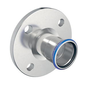 Geberit Mapress syrefast Flenseovergang Pressfitting