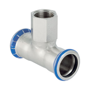 Geberit Mapress T-rør med innvendige gjenger Pressfitting