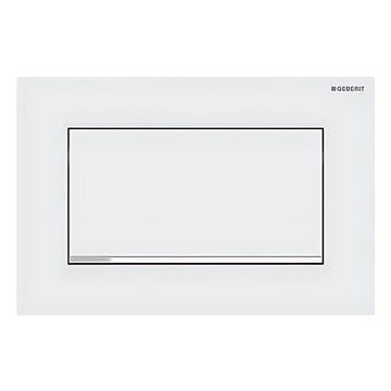 Geberit Sigma10 Firkantet Betjeningsplate enkeltskyll