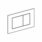 Geberit Sigma40 Firkantet Betjeningsplate