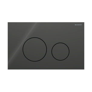 Geberit Sigma40 Rund Glass Betjeningsplate