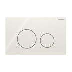 Geberit Sigma40 Rund Glass Betjeningsplate