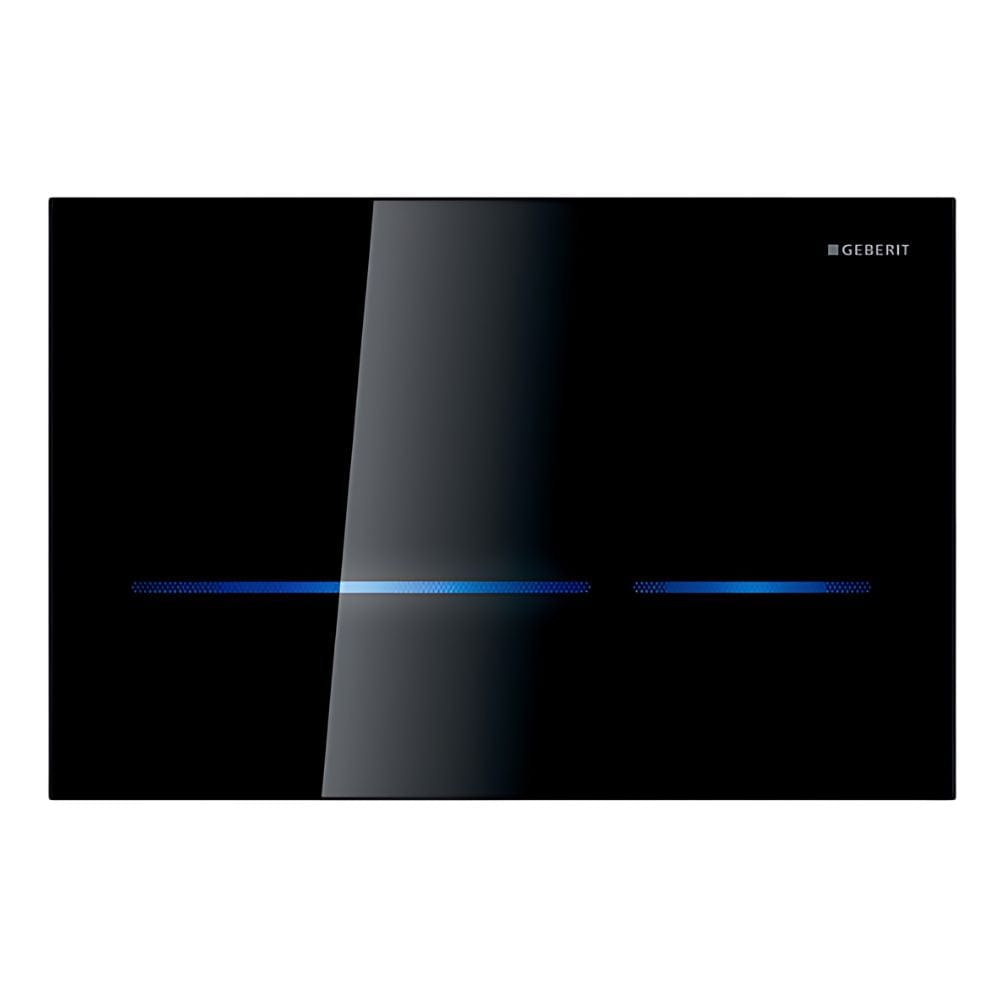 Geberit Sigma80 Betjeningsplate berøringsfri Svart Geberit Betjeningsplate og trykknapper GRO-6166765