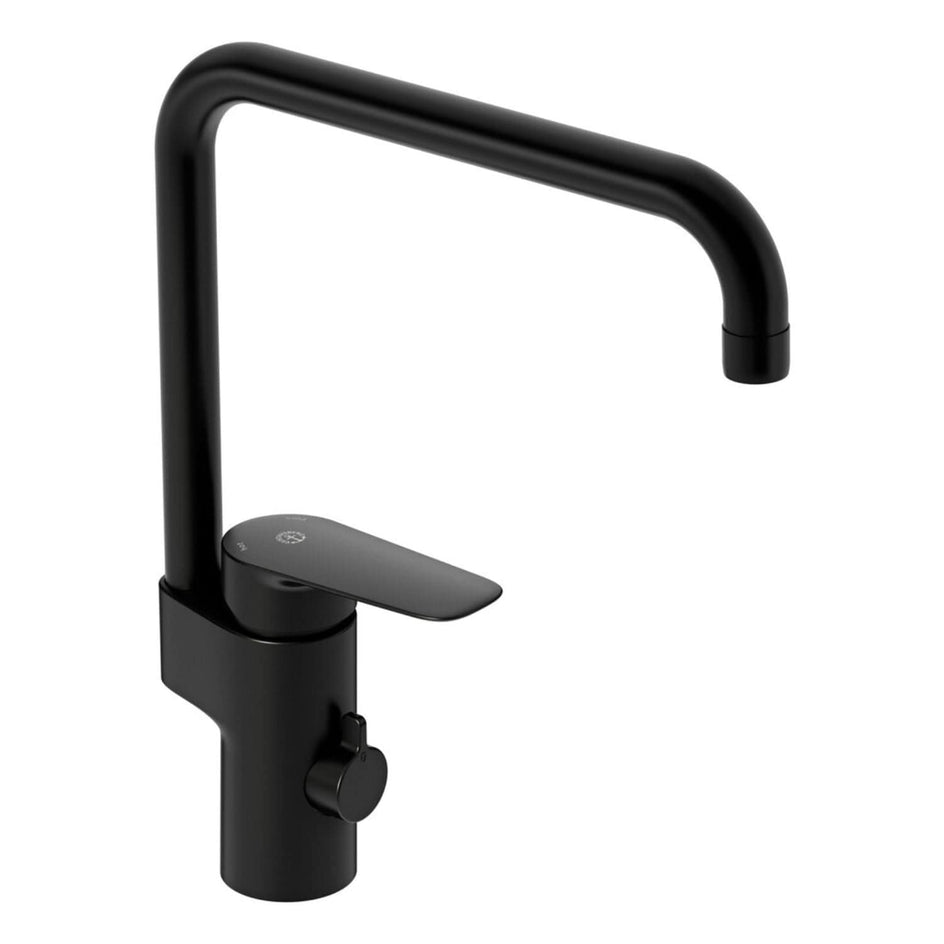 Gustavsberg Atlantic Kjøkkenkran - høy tut Svart matt / Ja Gustavsberg Kjøkkenarmatur GRO-4340862