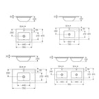 Gustavsberg Ducentic Benkeplate