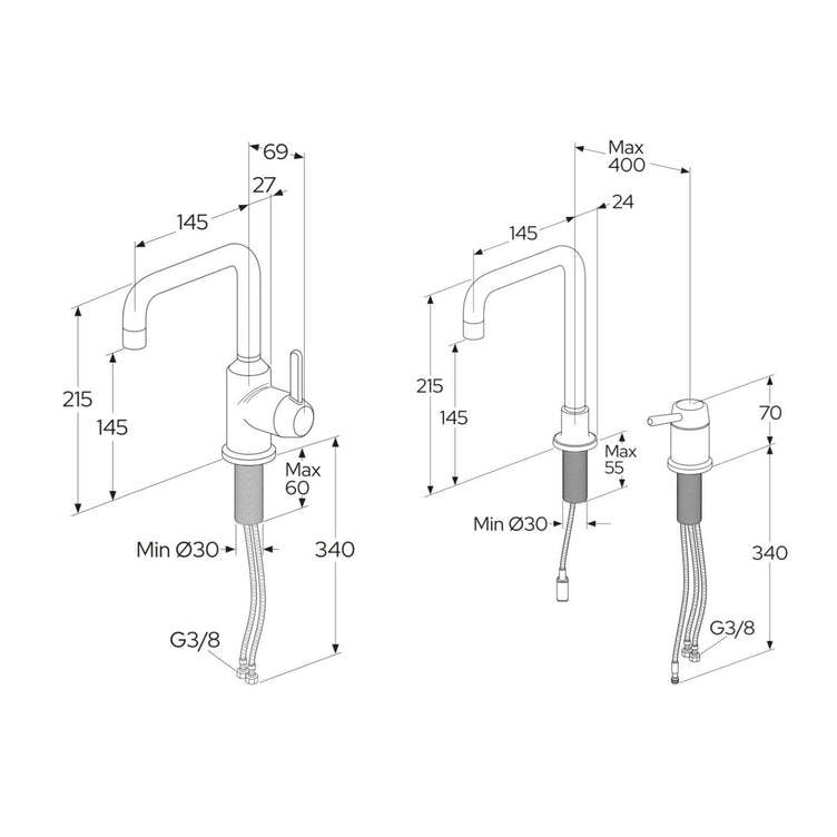Gustavsberg Ducentic Servantbatteri