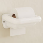 Gustavsberg Ducentic Toalettrullholder – Hvit keramikk