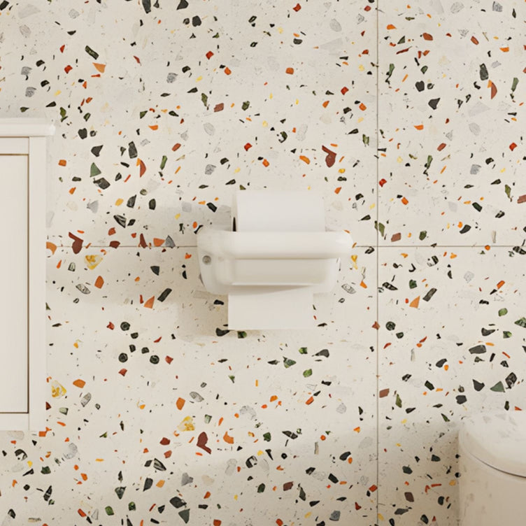 Gustavsberg Ducentic Toalettrullholder – Hvit keramikk