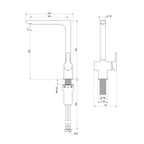 Gustavsberg Estetic Kjøkkenarmatur