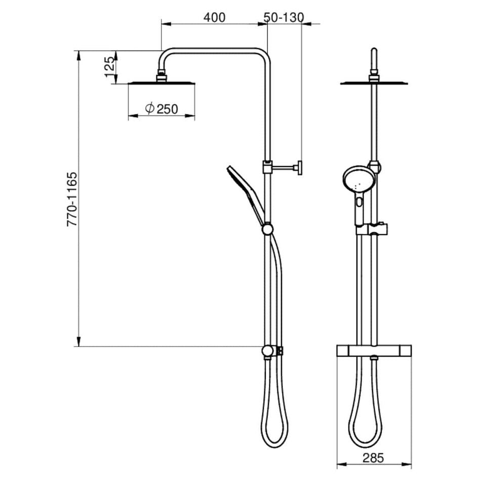 Gustavsberg Estetic Round Takdusj Gustavsberg Takdusj