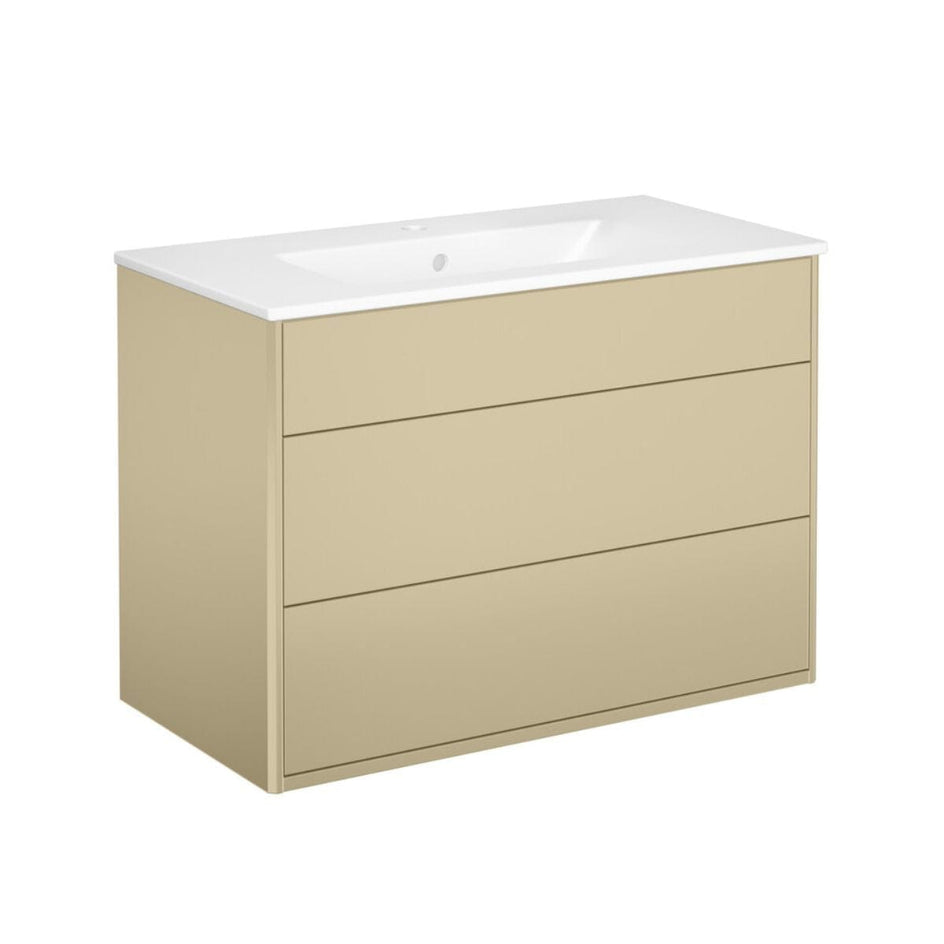 Gustavsberg Graphic Baderomsskap Beige / 80cm Gustavsberg Møbelpakke bad BUN-GB71GCVU80BBWB