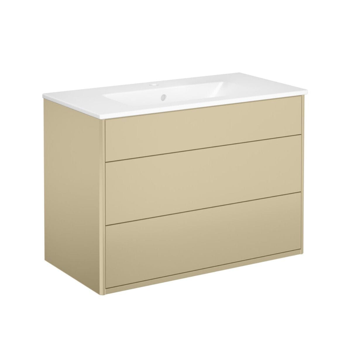 Gustavsberg Graphic Møbelpakke Beige / 80cm Gustavsberg Møbelpakke bad GRO-GB71GCVU80BBWB