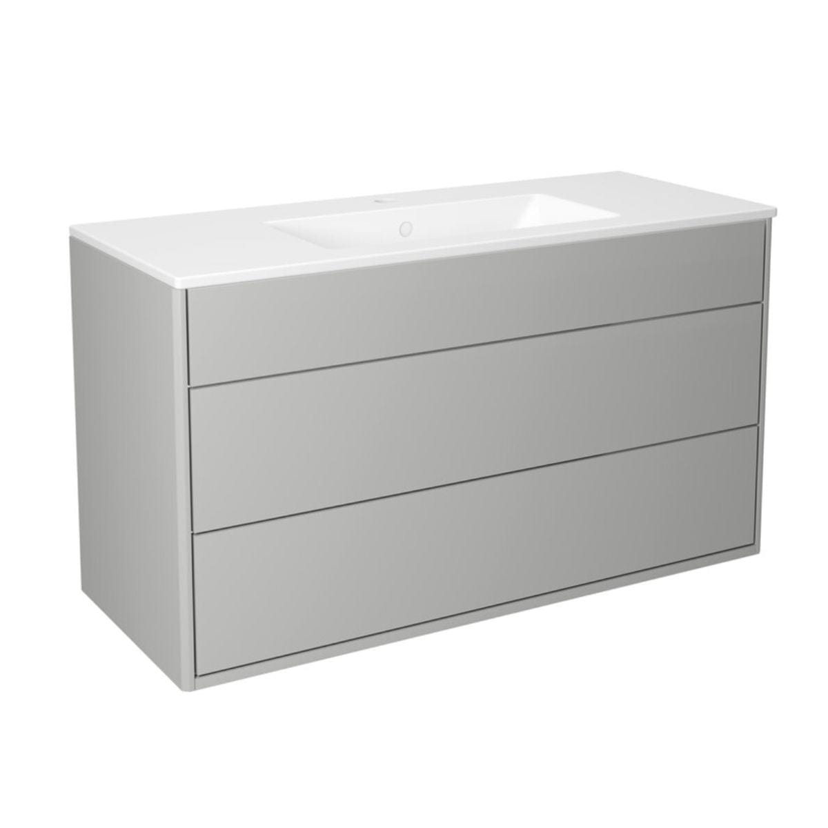 Gustavsberg Graphic Møbelpakke Grå / 100cm Gustavsberg Møbelpakke bad GRO-7031645