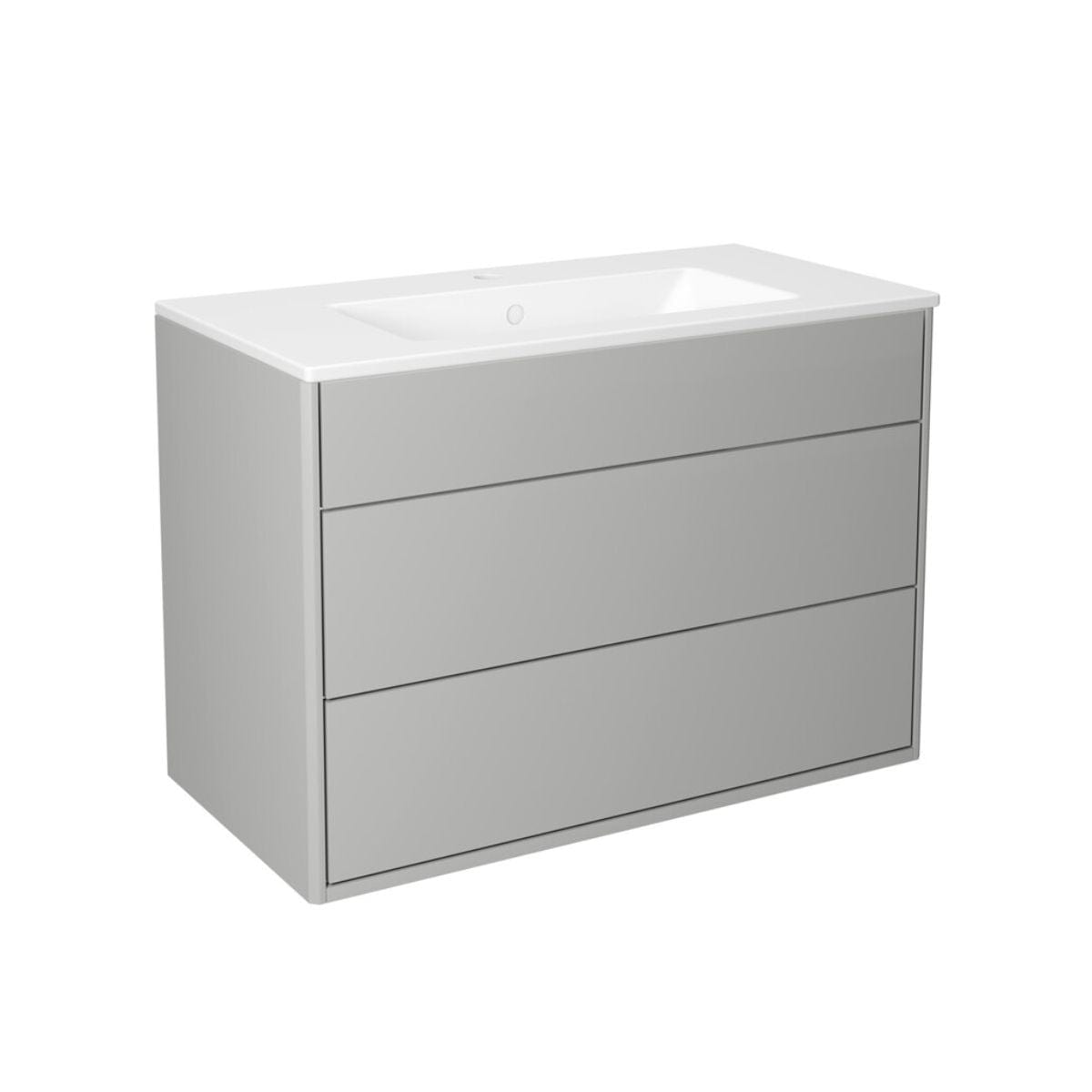 Gustavsberg Graphic Møbelpakke Grå / 80cm Gustavsberg Møbelpakke bad GRO-7031662