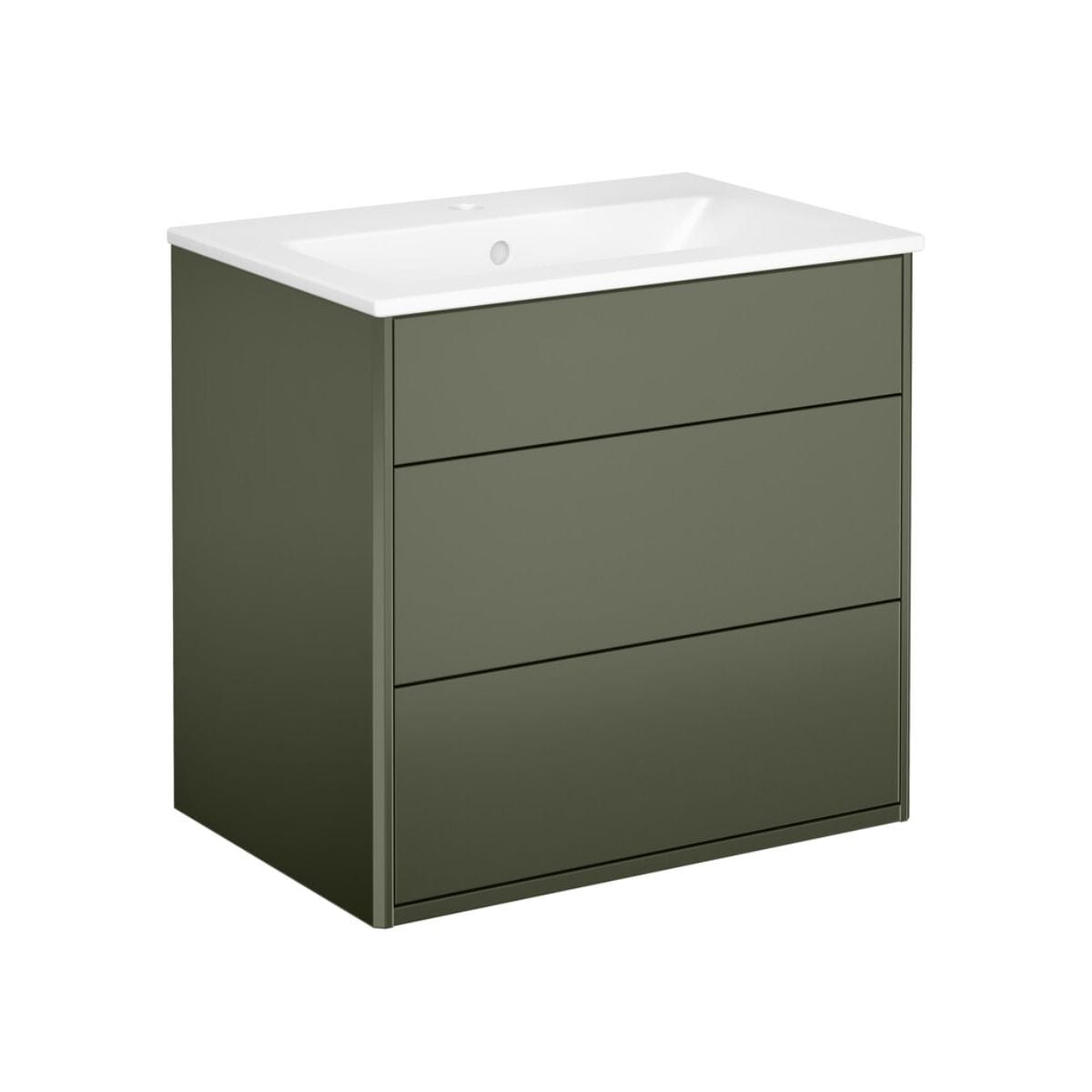 Gustavsberg Graphic Møbelpakke Grønn / 60cm Gustavsberg Møbelpakke bad GRO-GB71GCVU60GNWB