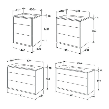 Gustavsberg Graphic Møbelpakke