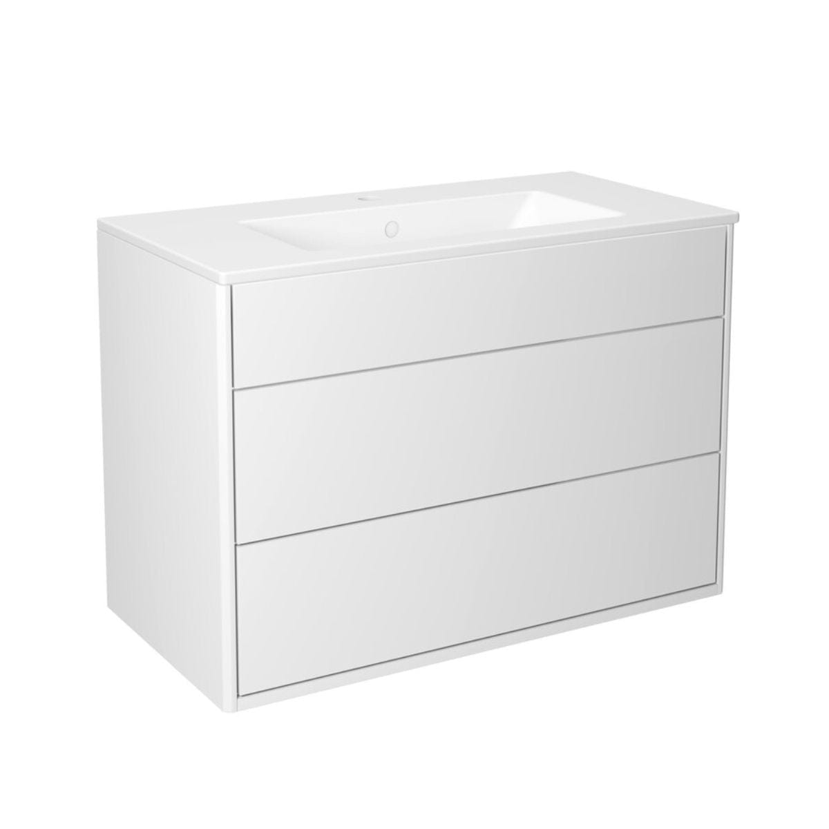 Gustavsberg Graphic Møbelpakke Hvit / 80cm Gustavsberg Møbelpakke bad GRO-7031661